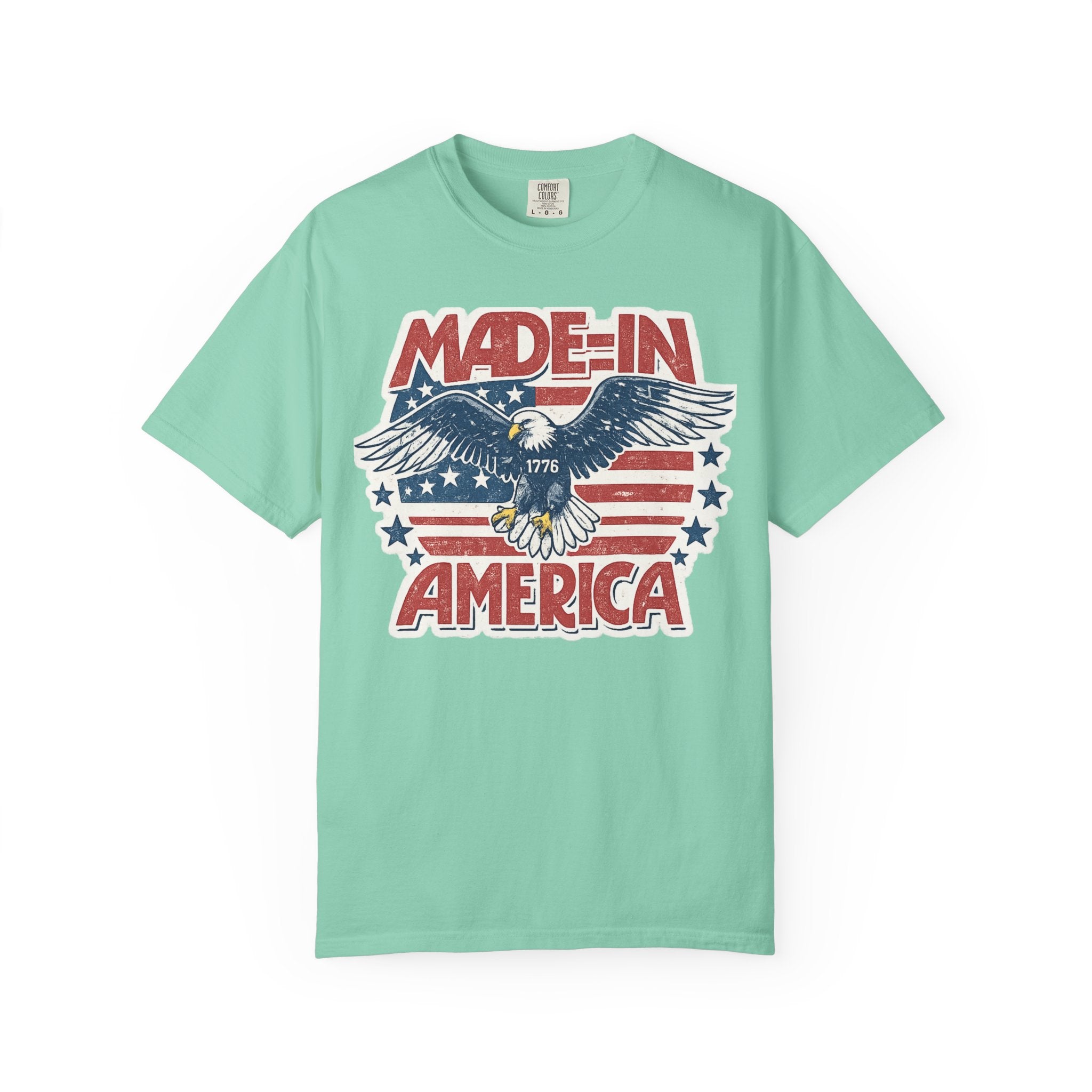 Made in America Eagle T-Shirt — Patriotic 4th of July Tee