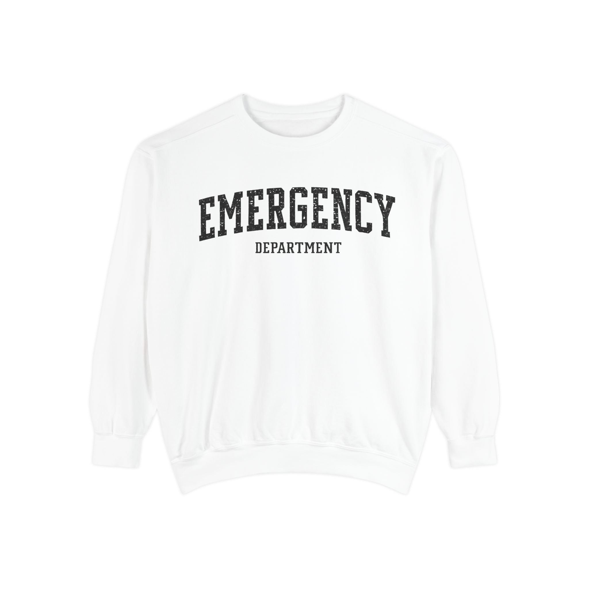 Emergency Department Sweatshirt — Vintage Medical Crewneck