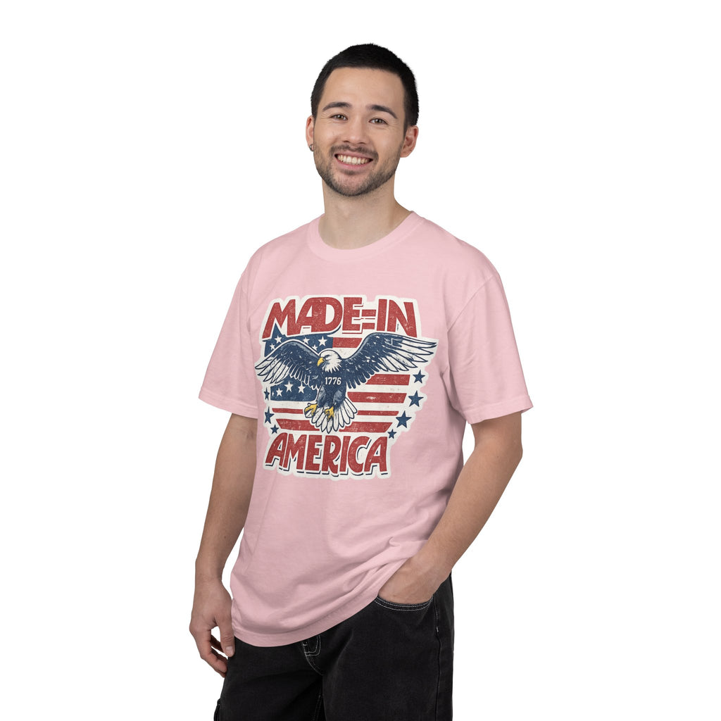 Made in America Eagle T-Shirt — Patriotic 4th of July Tee