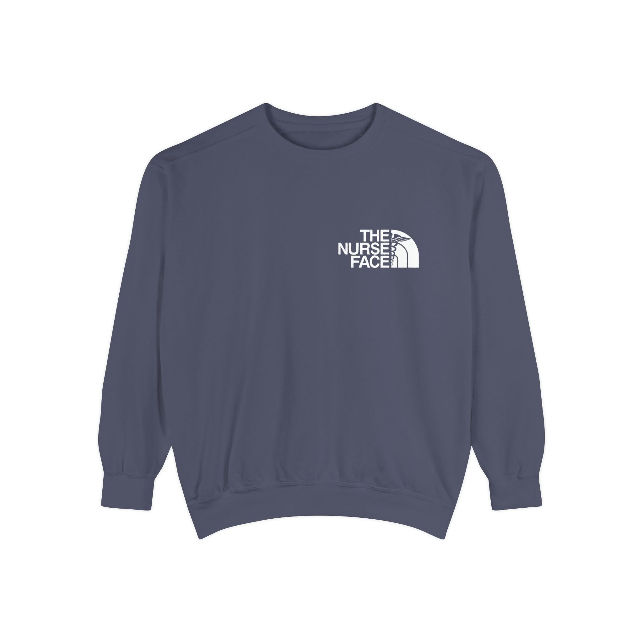 Nurse Face Sweatshirt — 'The Nurse Face' Medical Crewneck