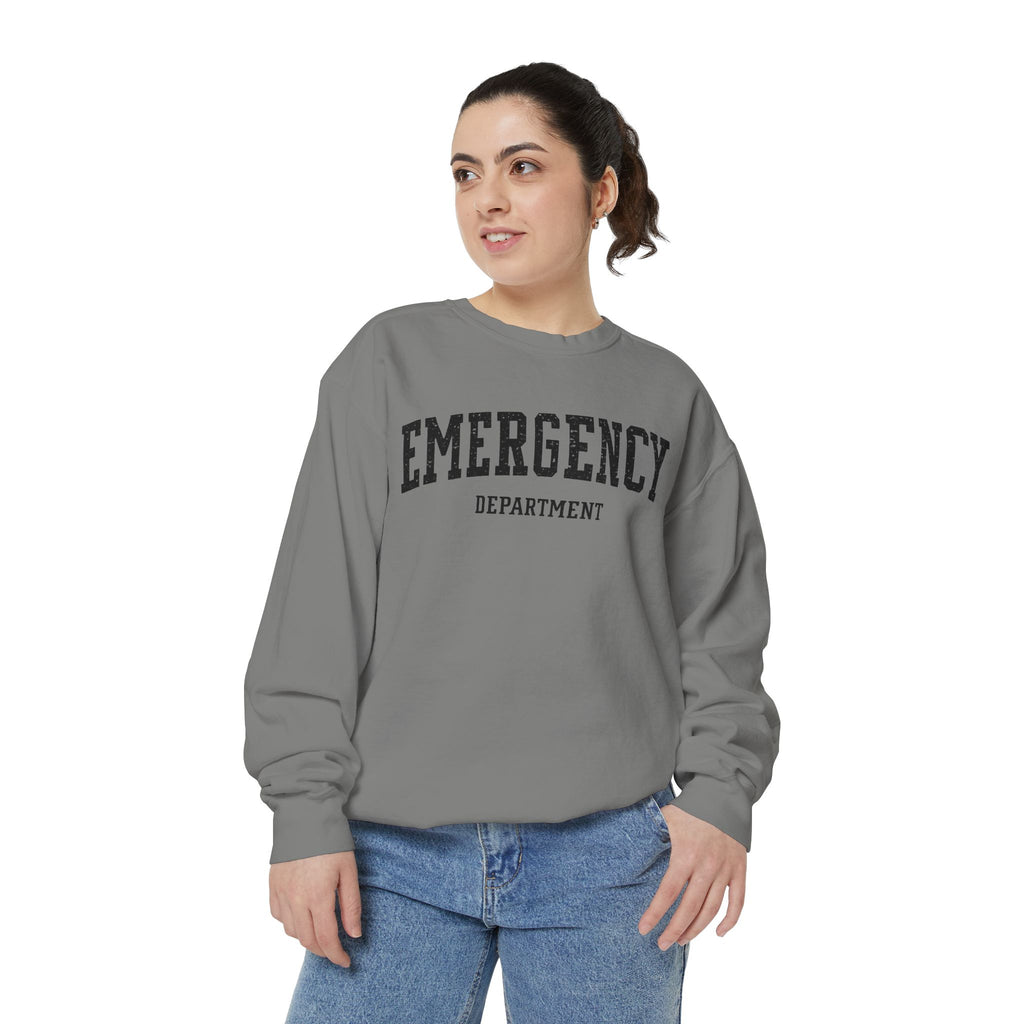 Emergency Department Sweatshirt — Vintage Medical Crewneck