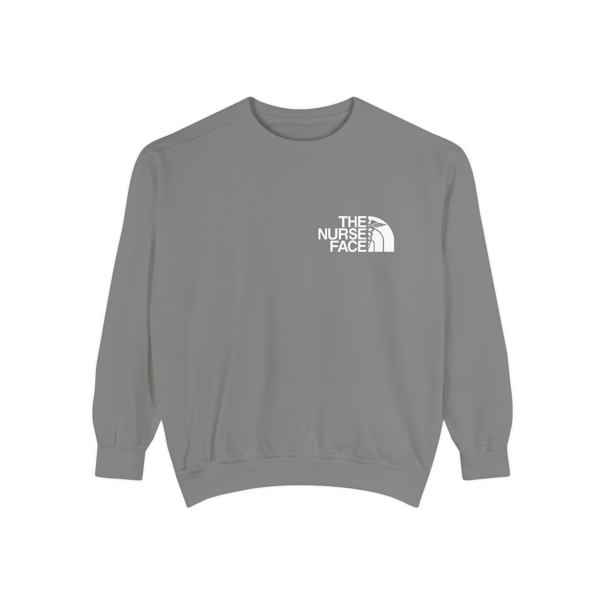 Nurse Face Sweatshirt — 'The Nurse Face' Medical Crewneck