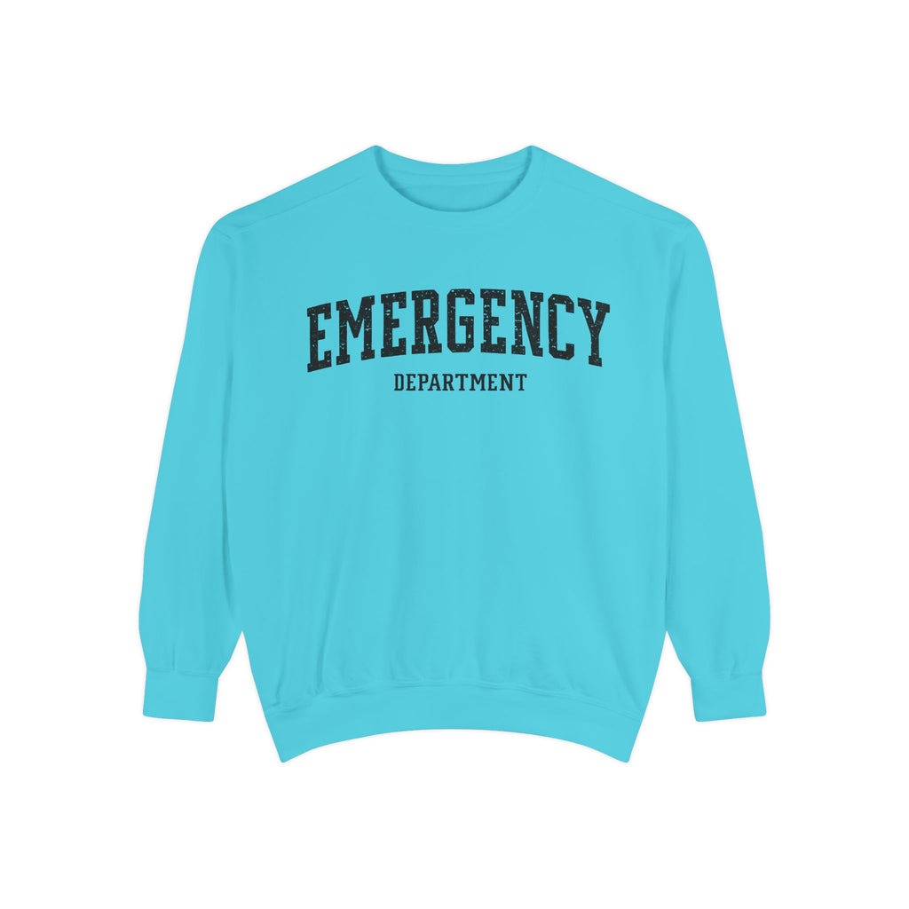 Emergency Department Sweatshirt — Vintage Medical Crewneck