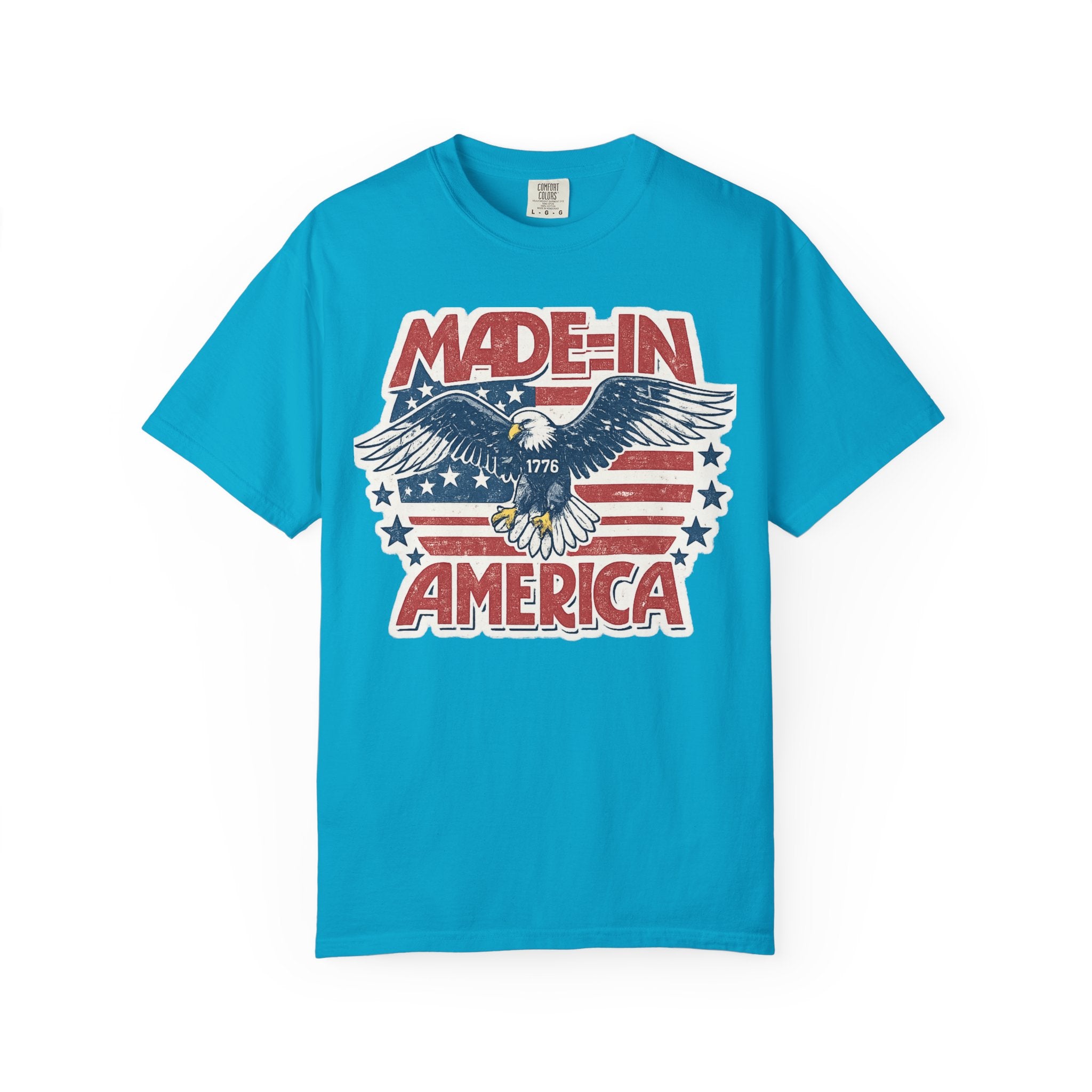 Made in America Eagle T-Shirt — Patriotic 4th of July Tee