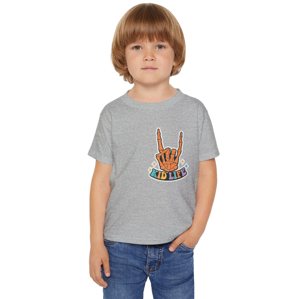 Kid Life Toddler T‑Shirt — 'On My Mom's Last Nerve' Retro Graphic Tee