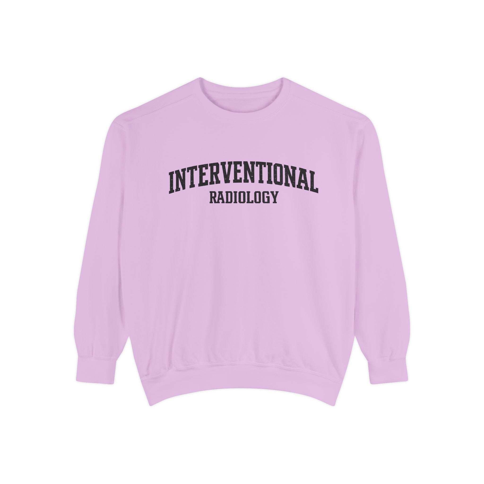 Interventional Radiology Sweatshirt — Vintage Collegiate Medical Crewneck