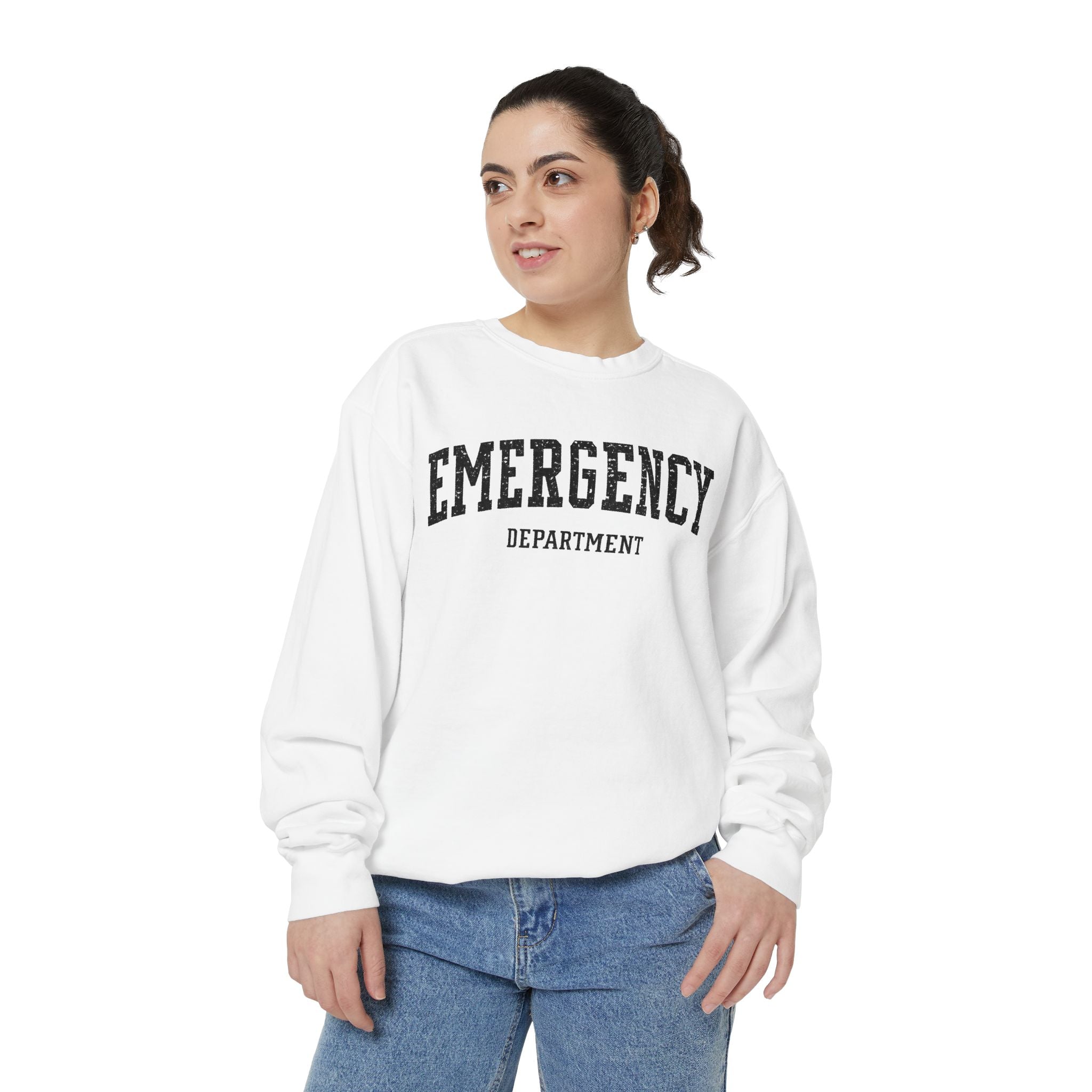Emergency Department Sweatshirt — Vintage Medical Crewneck