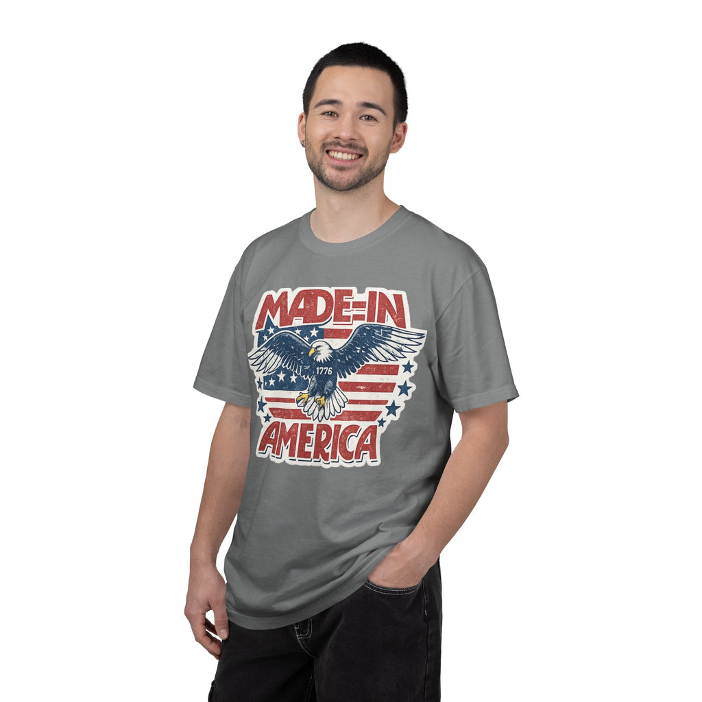 Made in America Eagle T-Shirt — Patriotic 4th of July Tee