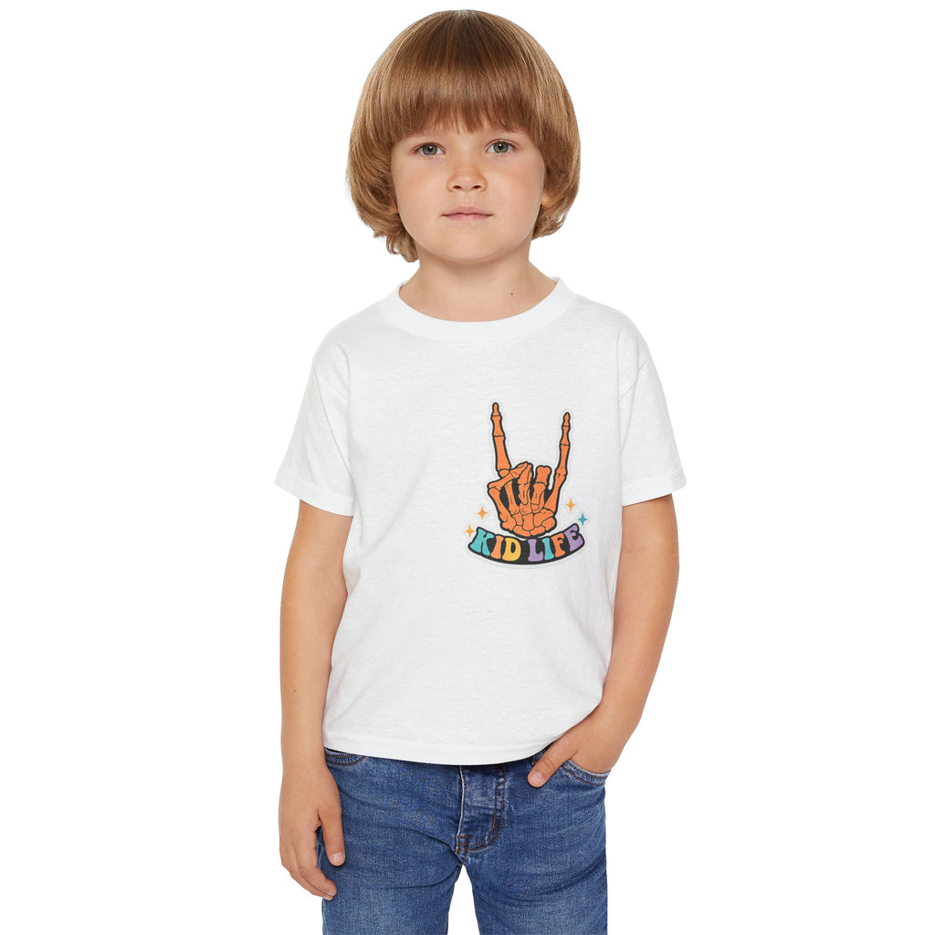 Kid Life Toddler T‑Shirt — 'On My Mom's Last Nerve' Retro Graphic Tee
