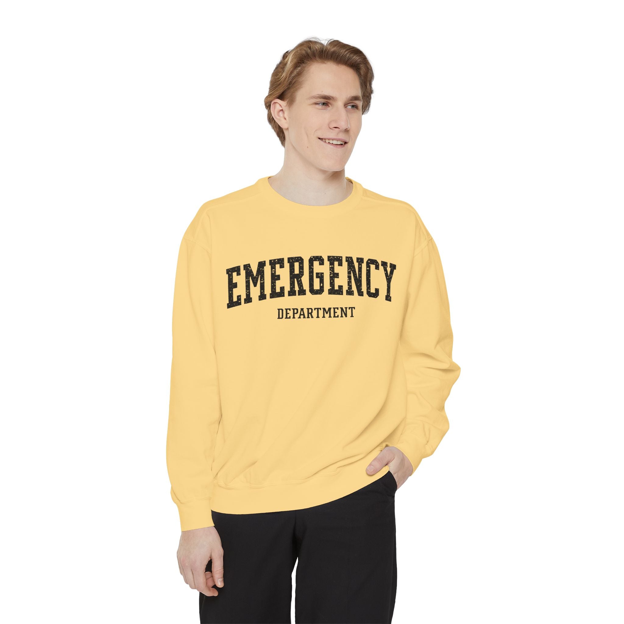 Emergency Department Sweatshirt — Vintage Medical Crewneck