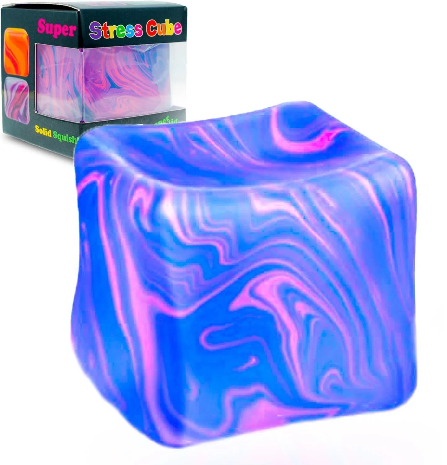 Needoh Style Snowflake Ice Cube Malt Sugar Squishy | Blind Box Stress Relief Toy